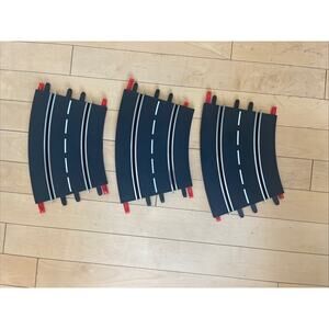 Carrera Digital 124 / 132 Slot Car Curve Track Lot x3 - Used 2/30 Degree